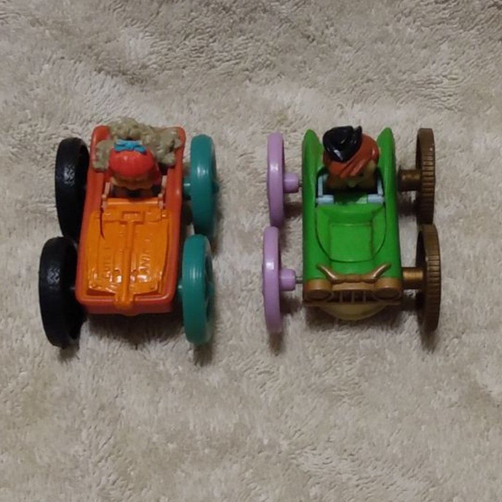 vintage / rare : 1990 McDonald's flip cars